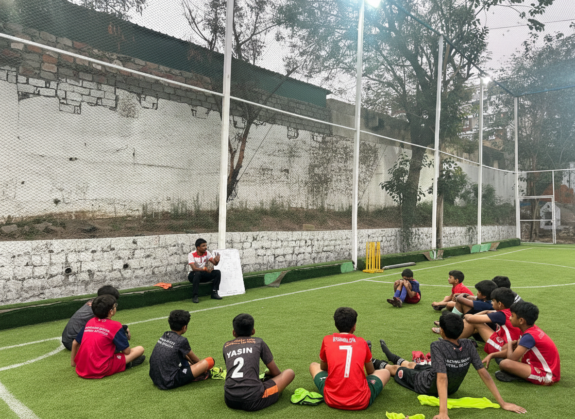 Bhaichung Bhutia Football Schools in Sportsville, Hitex
