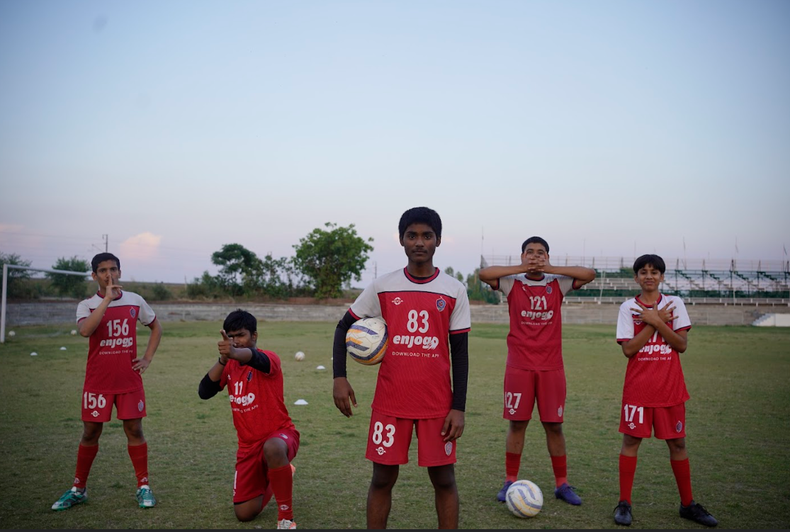 Bhaichung Bhutia Football Schools in Om Parkash Bansal MS